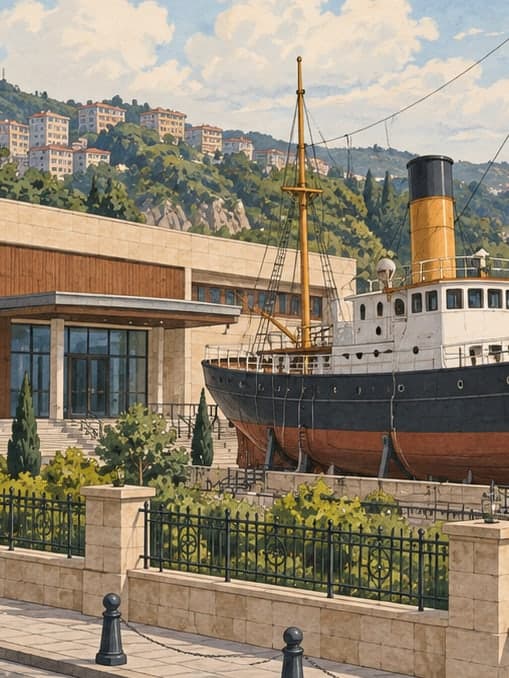 Illustration of Gazi Alemdar Ship Museum, Zonguldak
