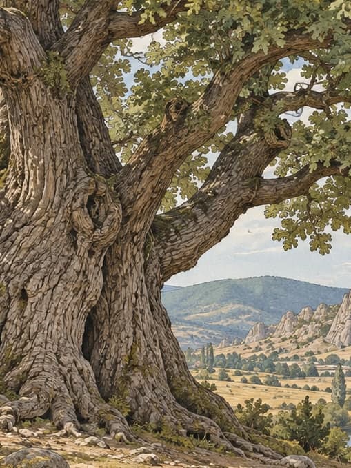Illustration of Geyikalanı Natural Monument, Eskişehir