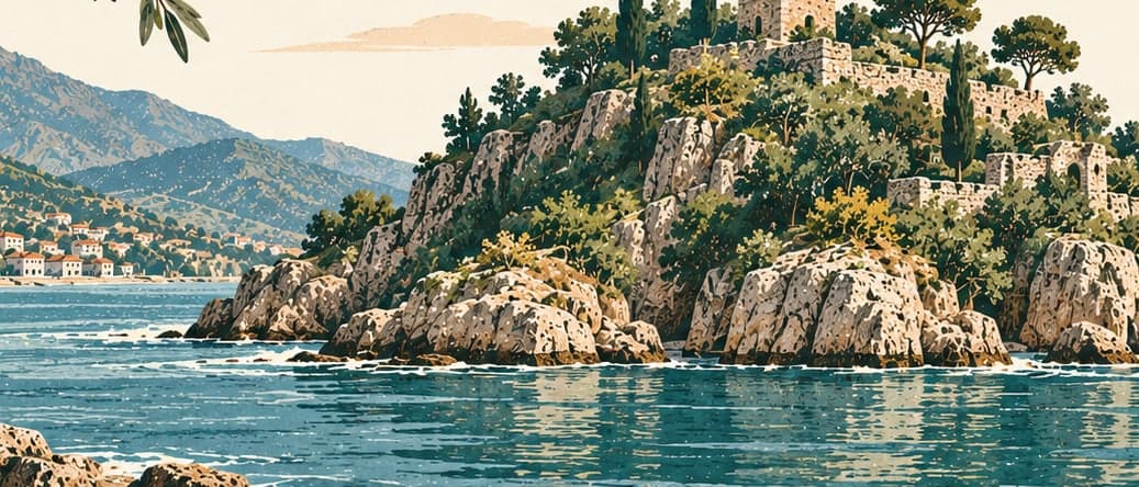 Illustration of Giresun Adası, Giresun