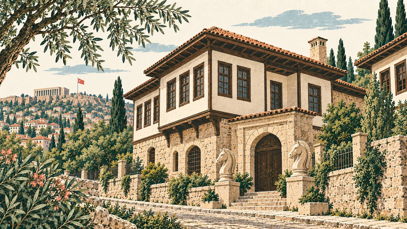 Illustration of Gökyay Vakfı Satranç Müzesi, Ankara