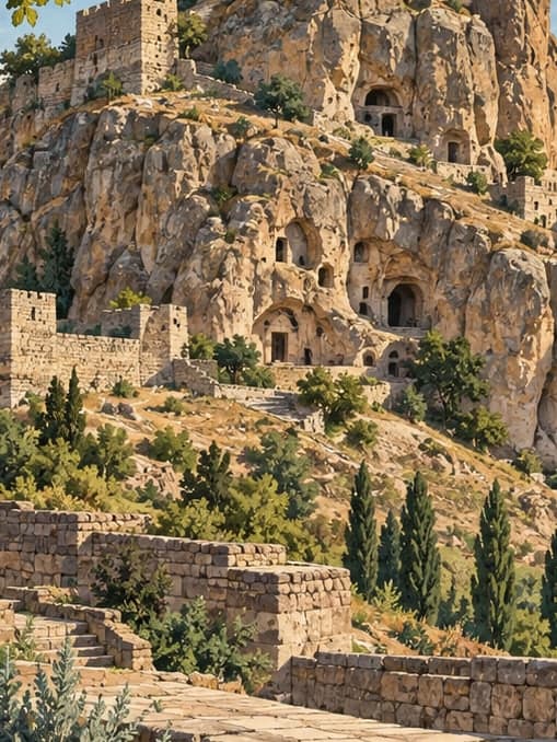 Illustration of Güvercinkayası, Aksaray