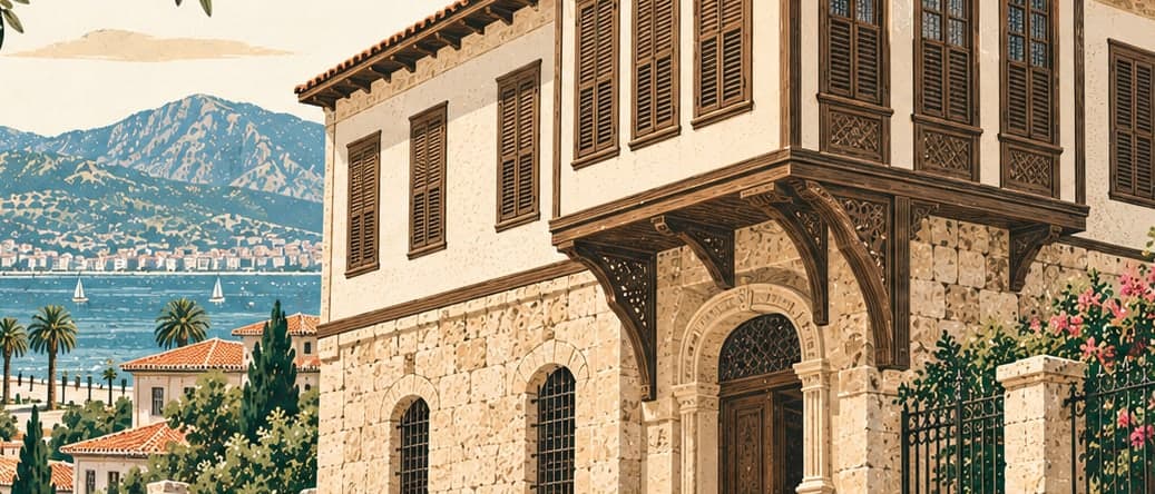Illustration of Hamza Rüstem Fotoğraf Evi Müzesi, İzmir