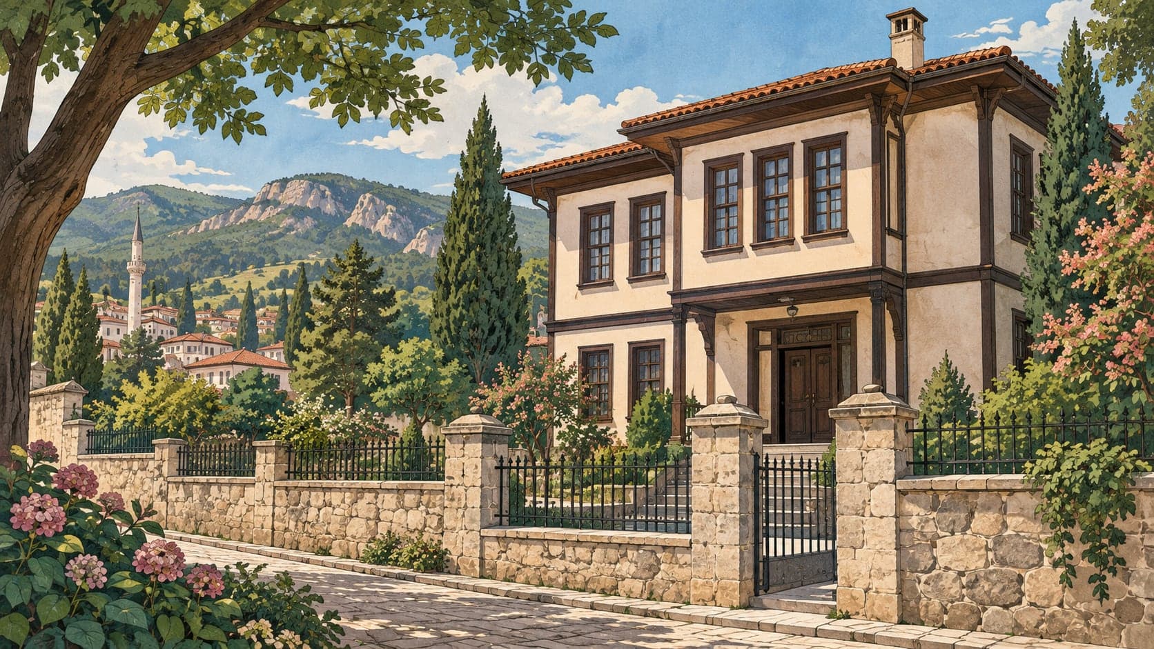 Illustration of Havza Atatürk House Museum, Samsun