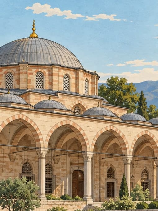Illustration of Hayrettin Paşa Mosque, Balıkesir