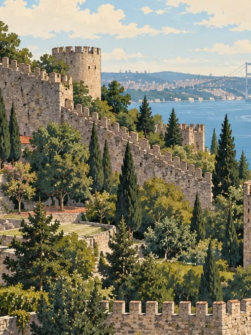 Illustration of Hisarlar Museum, İstanbul