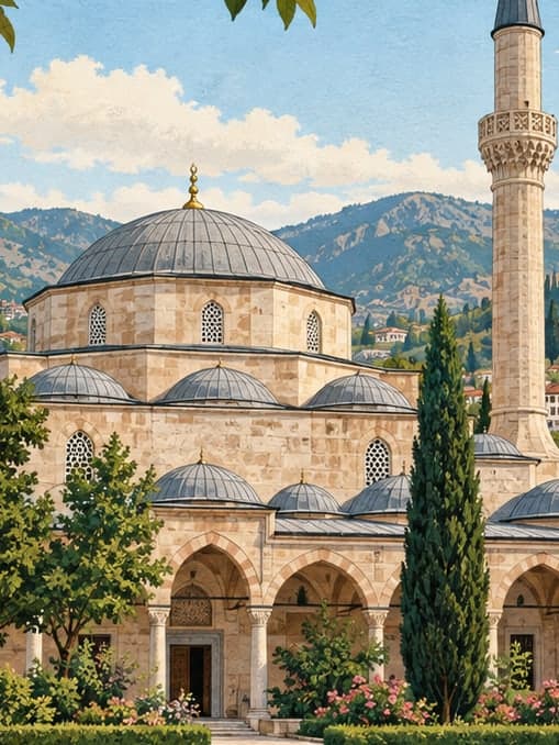 Illustration of İkinci Bayezid Complex, Amasya