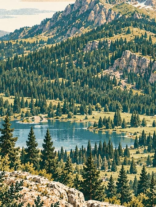 Illustration of Ilgaz Dağı Milli Parkı, Kastamonu
