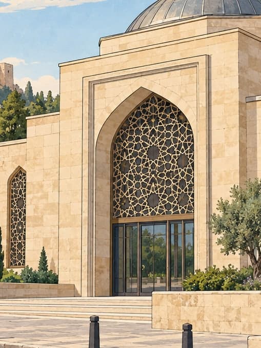 Illustration of Islamic Science History Museum, Gaziantep