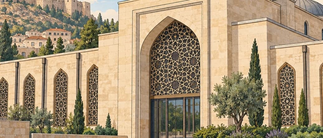 Illustration of Islamic Science History Museum, Gaziantep