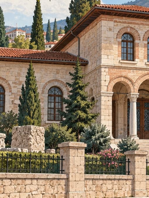 Illustration of Isparta Museum, Isparta