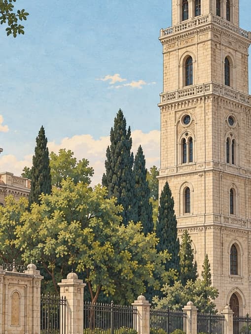 Illustration of İstanbul University Beyazıt Tower Memorial Museum, İstanbul