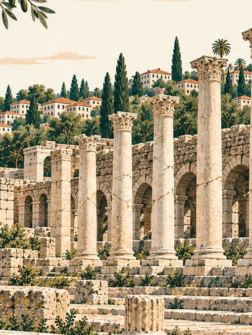 Illustration of İzmir Agorası, İzmir