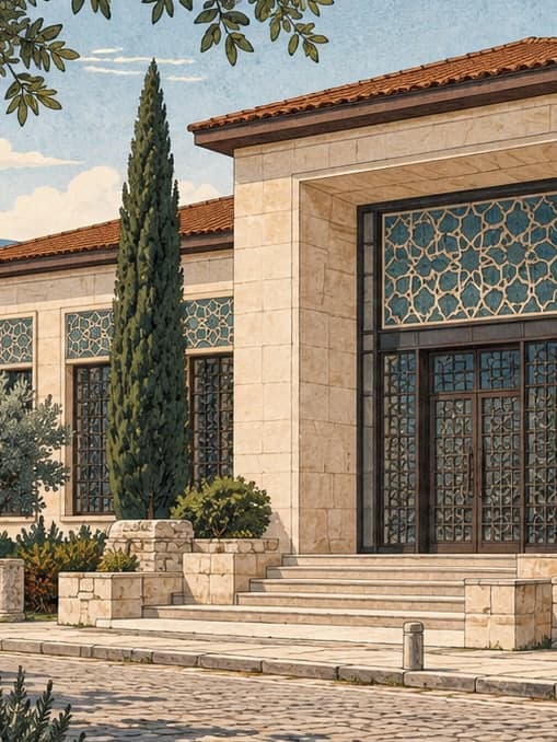 Illustration of İznik Museum, Bursa