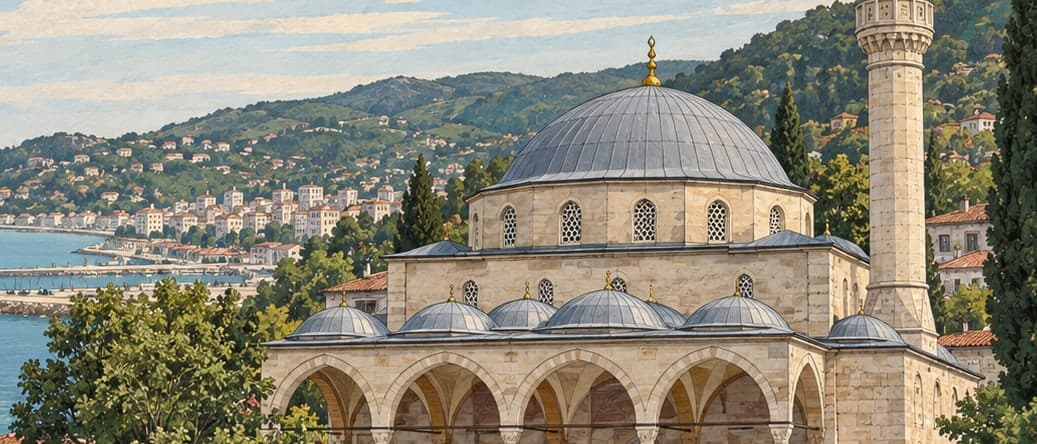 Illustration of Kadıoğlu Mosque, Giresun