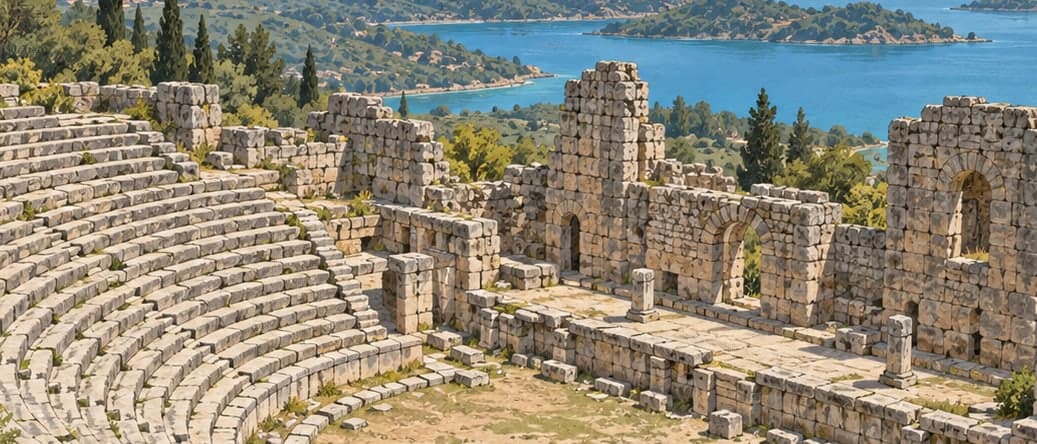 Illustration of Kadyana, Muğla