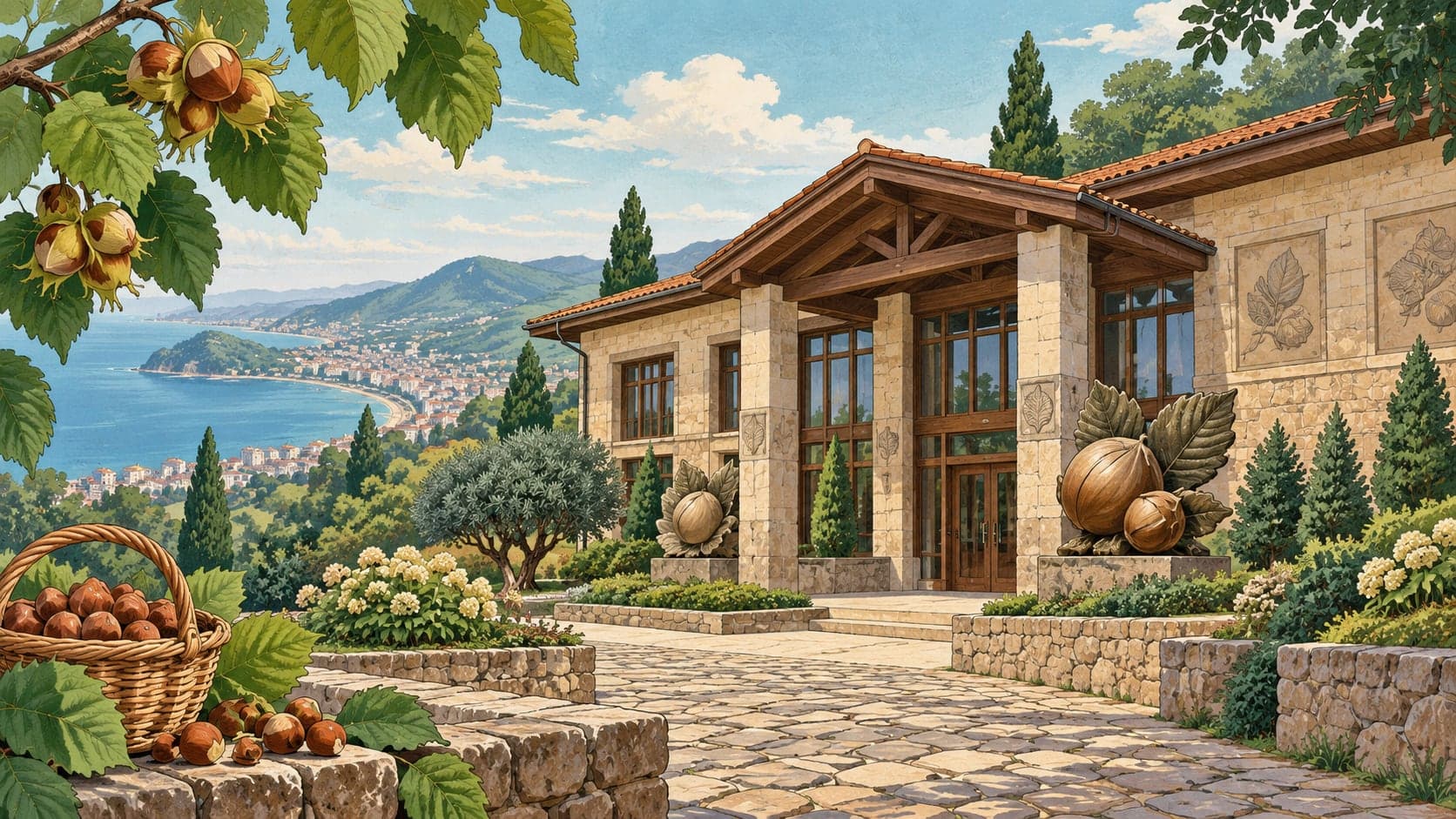 Illustration of Kahraman Sağra Fındık Museum, Ordu