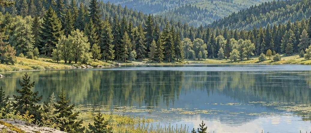Illustration of Karaca Nature Park, Bolu