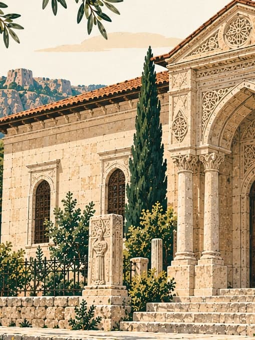 Illustration of Karaman Museum, Karaman