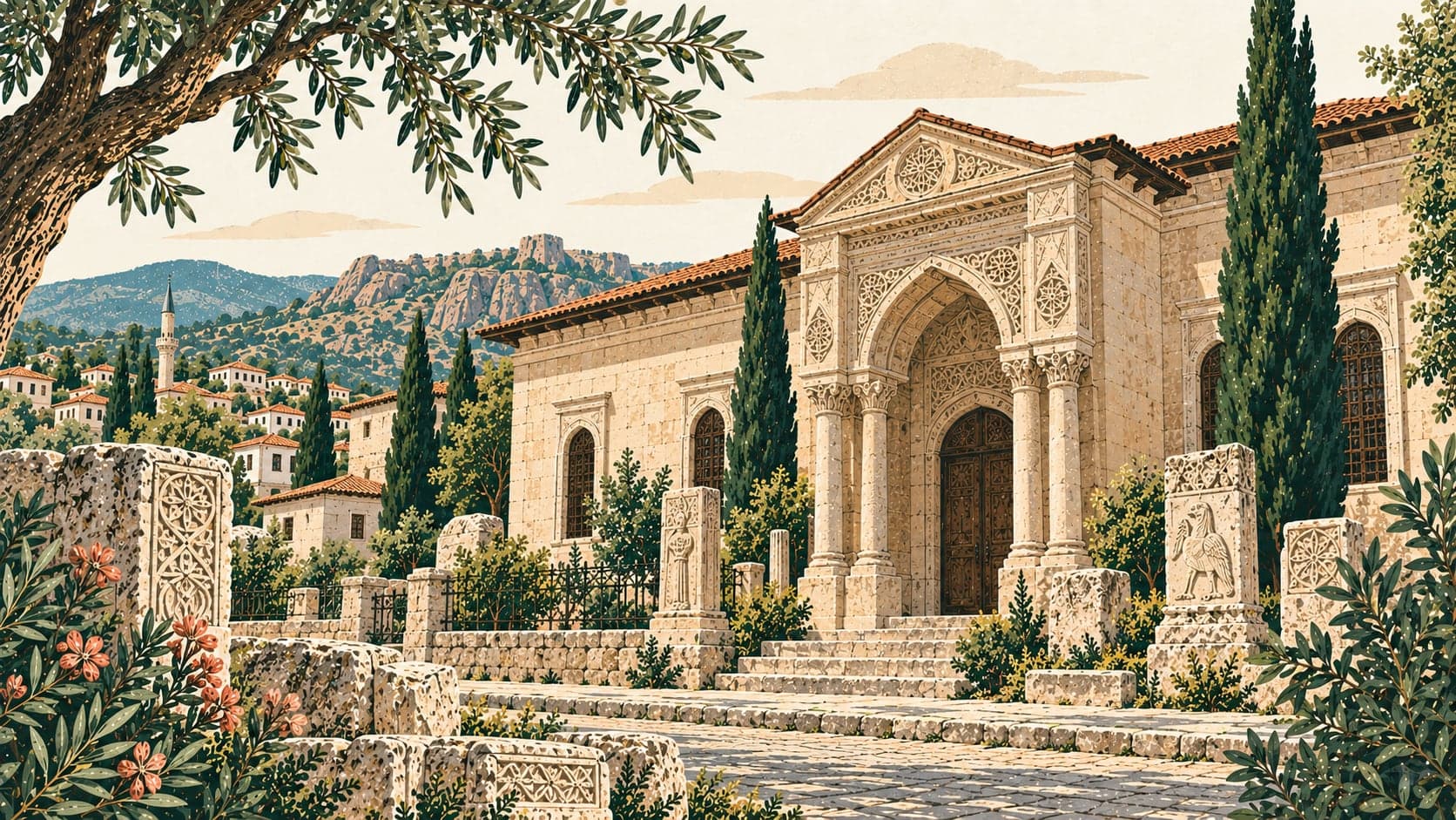 Illustration of Karaman Museum, Karaman