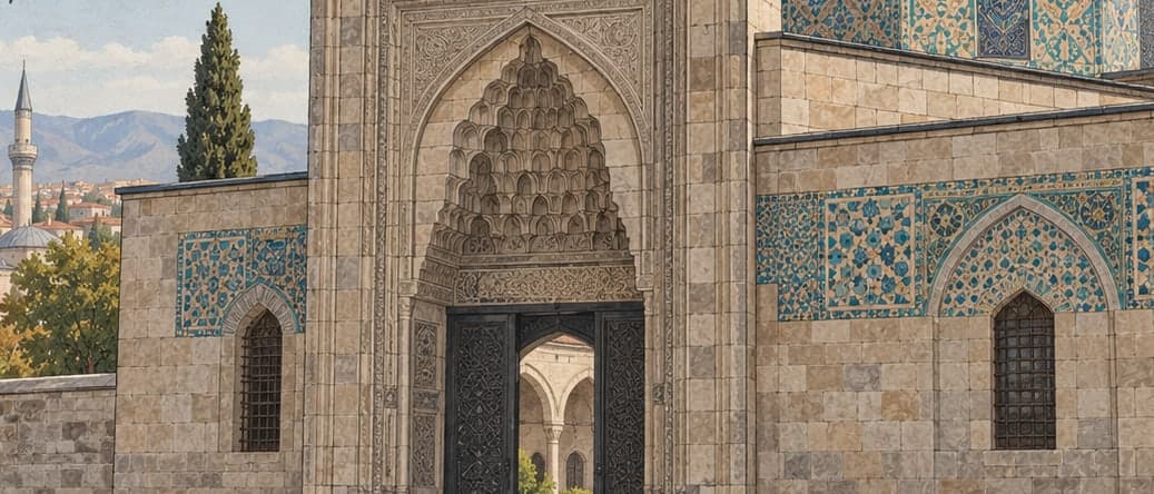 Illustration of Karatay Madrasa Tile Works Museum, Konya