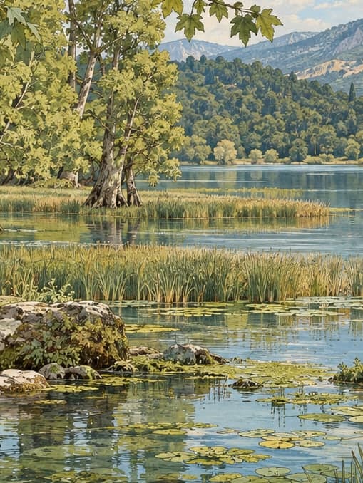 Illustration of Kargı Village Sığla Forest Nature Conservation Area, Burdur