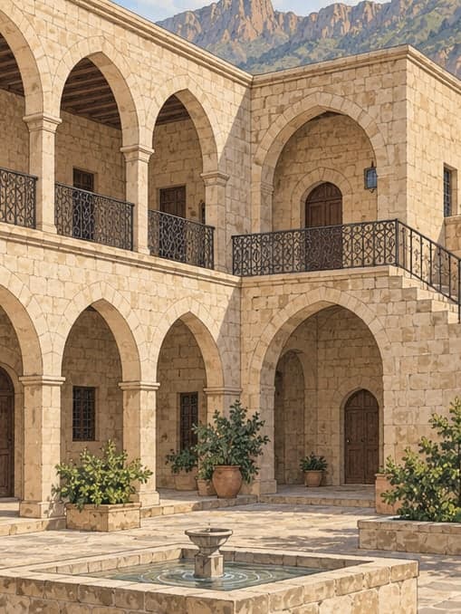 Illustration of Katip Yusuf House, Şırnak