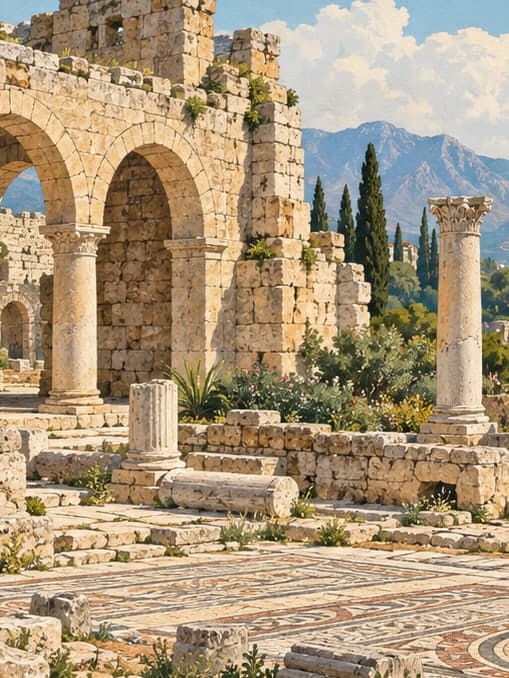 Illustration of Kelenderis, Mersin