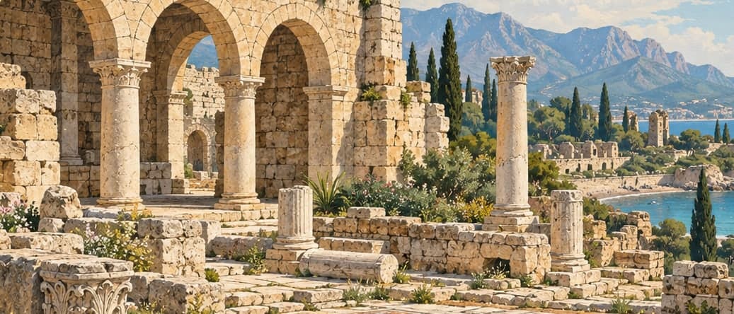 Illustration of Kelenderis, Mersin