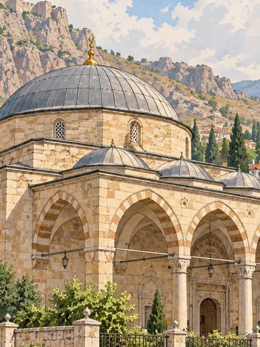 Illustration of Kığılı Mosque / Pazar Mosque, Niğde