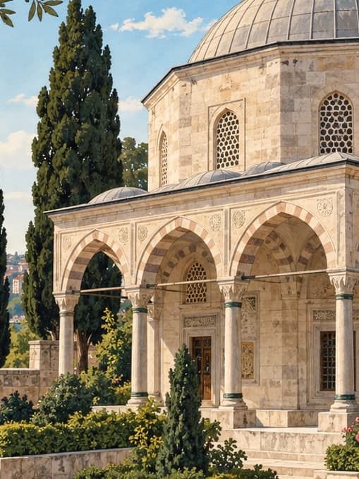 Illustration of Kılıç Ali Paşa Tomb, İstanbul