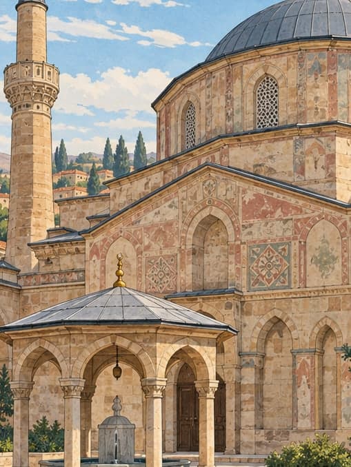 Illustration of Church Mosque (Saint Gregorius Church), Aksaray