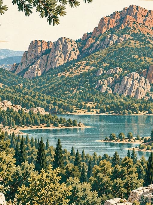 Illustration of Kızıldağ National Park, Isparta