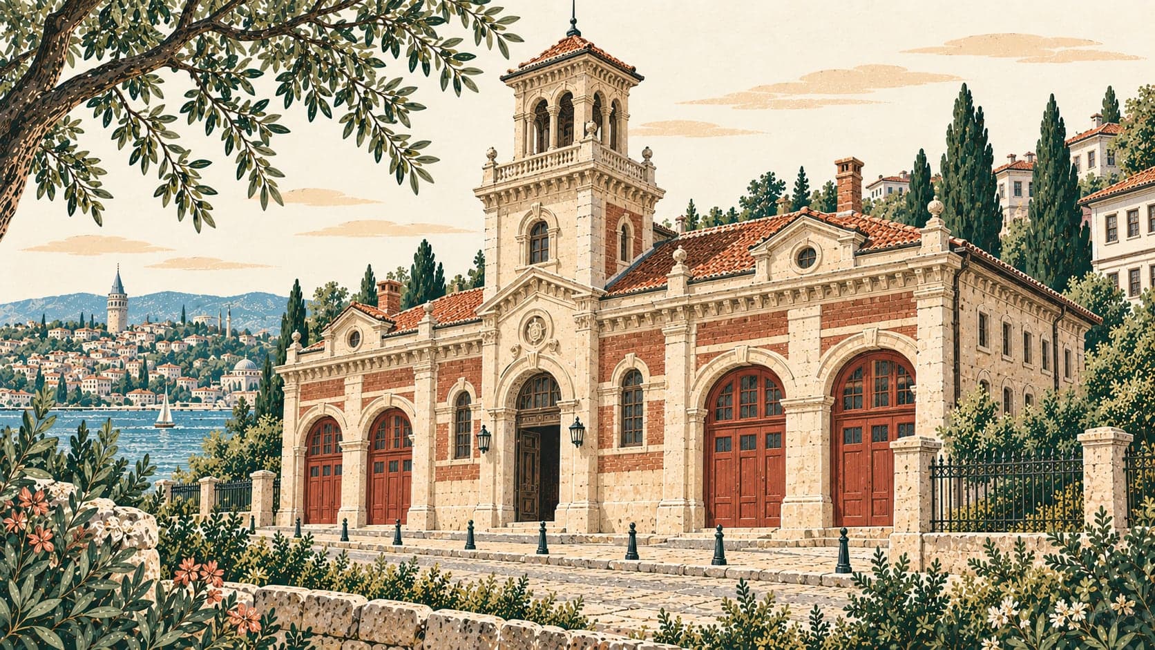 Illustration of Kont Szechenyi İtfaiye Müzesi, İstanbul