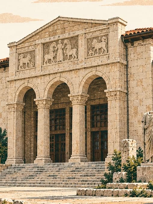 Illustration of Konya Archaeological Museum, Konya