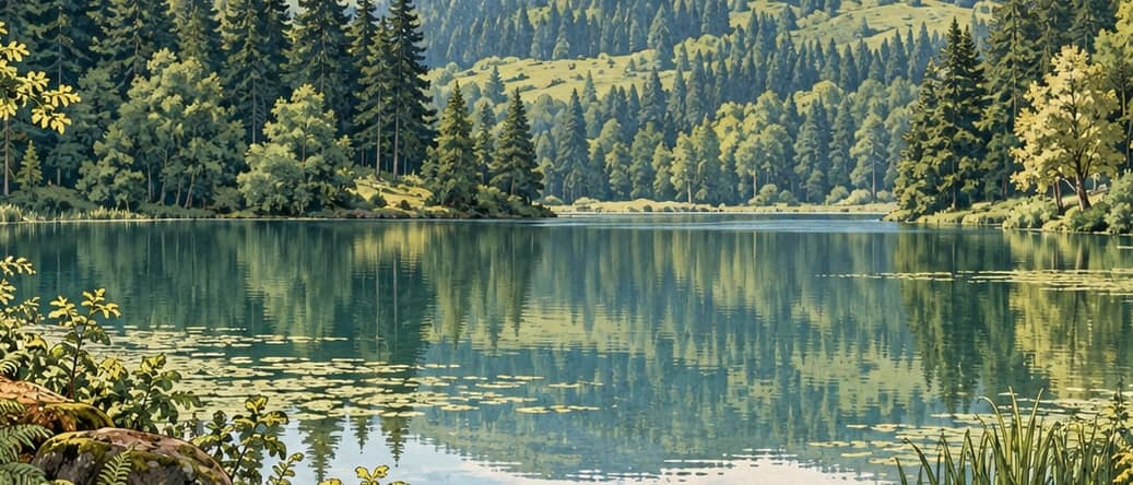 Illustration of Korugöl Nature Park, Düzce
