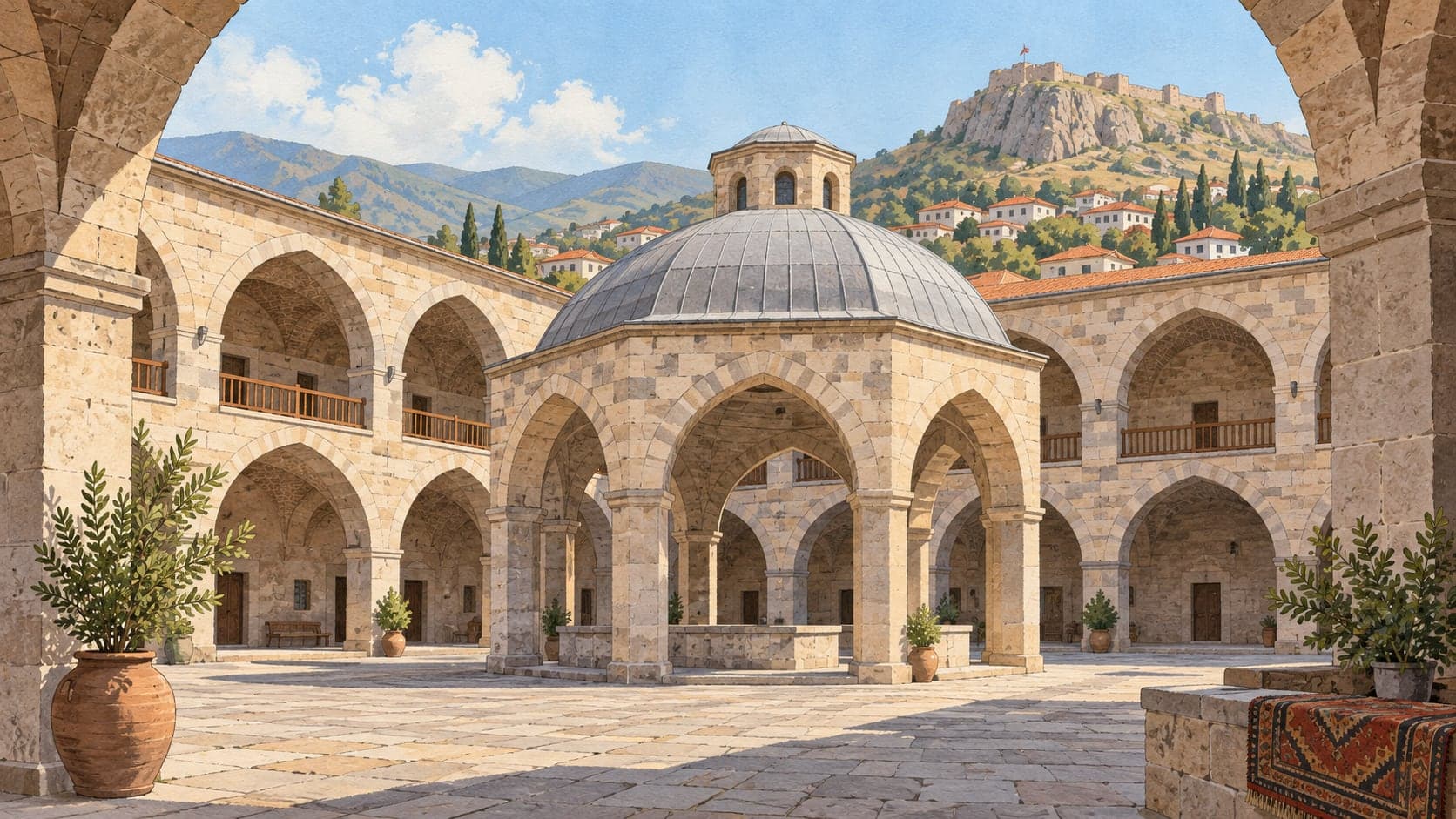 Illustration of Kovanlık Nature Park, Muğla