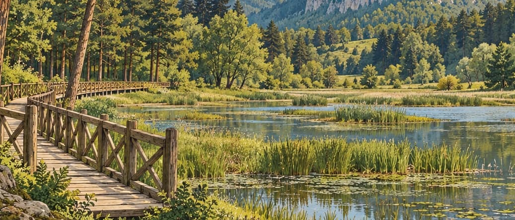 Illustration of Küçükelmalı Nature Park, Bilecik
