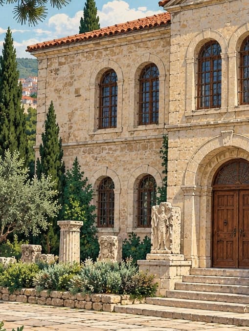 Illustration of Cultural Heritage Museum, Sinop
