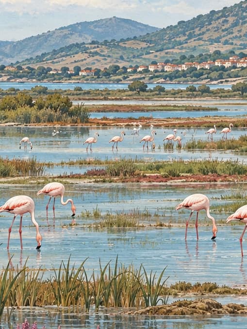 Illustration of Bird Sanctuary National Park, Balıkesir