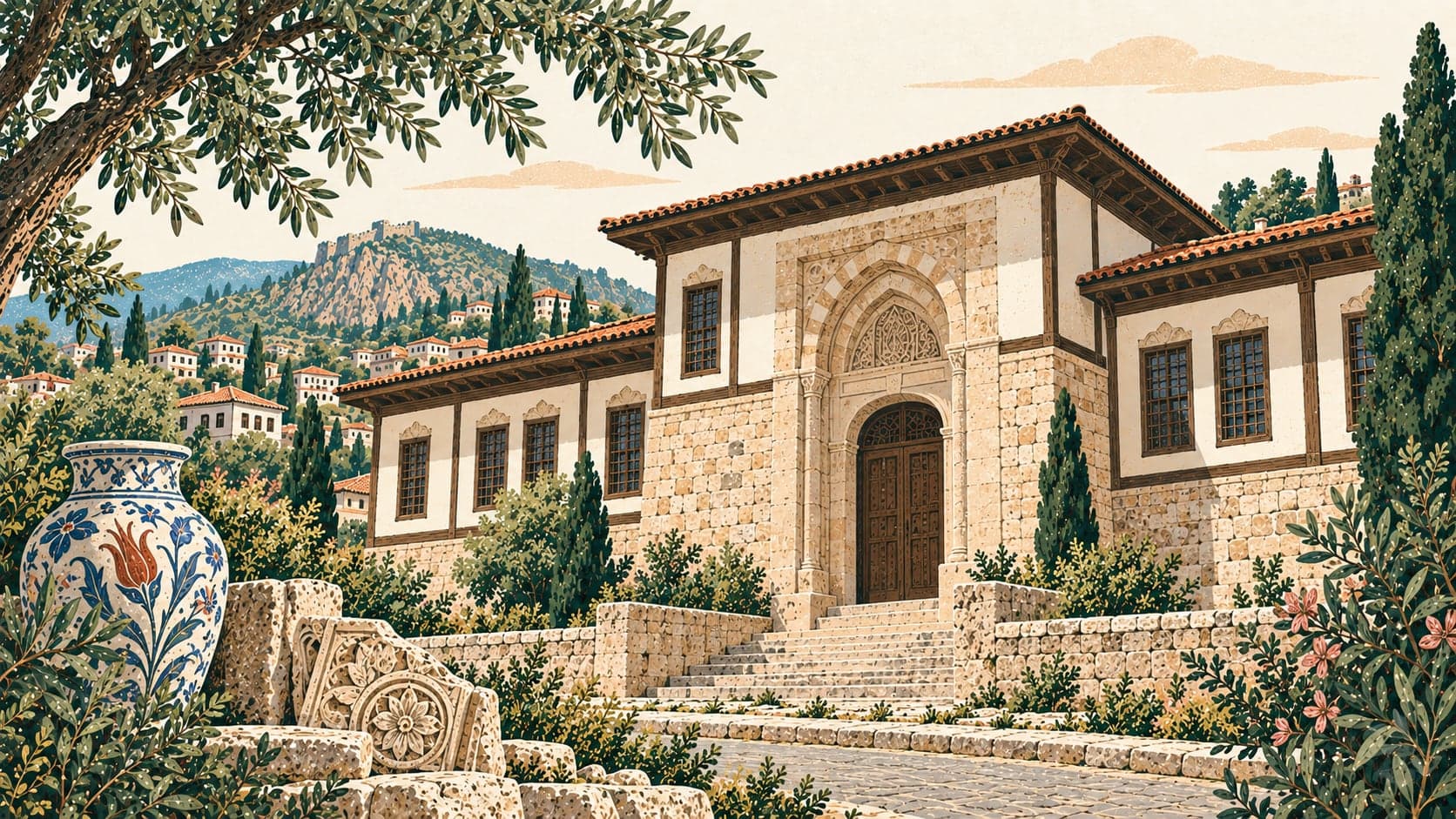 Illustration of Kütahya Museum, Kütahya