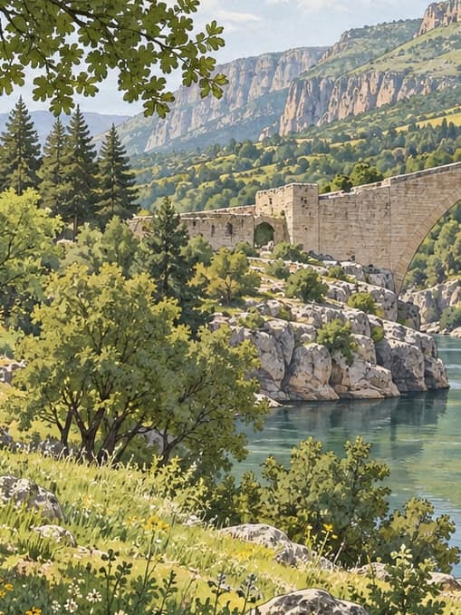 Illustration of Malabadi Nature Park, Batman