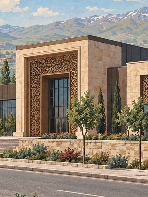 Illustration of Malazgirt Museum, Muş
