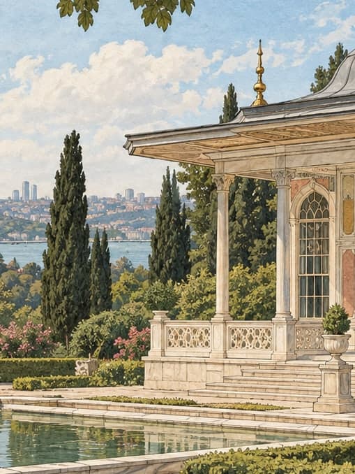 Illustration of Maslak Kasırları, İstanbul