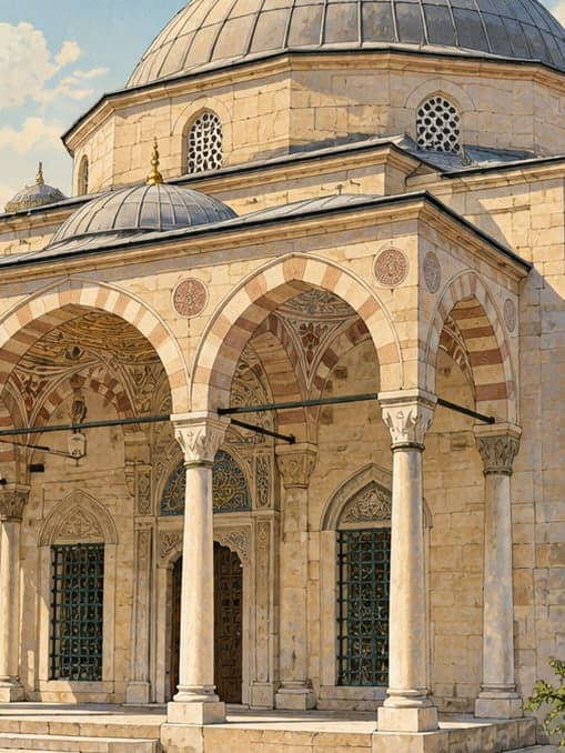 Illustration of Mehmed Ağa Tomb (Habeşi Mehmed Ağa Tomb), İstanbul