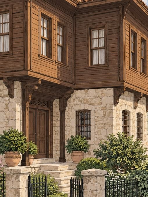 Illustration of Mehmet Akif Ersoy Memorial House, İstanbul