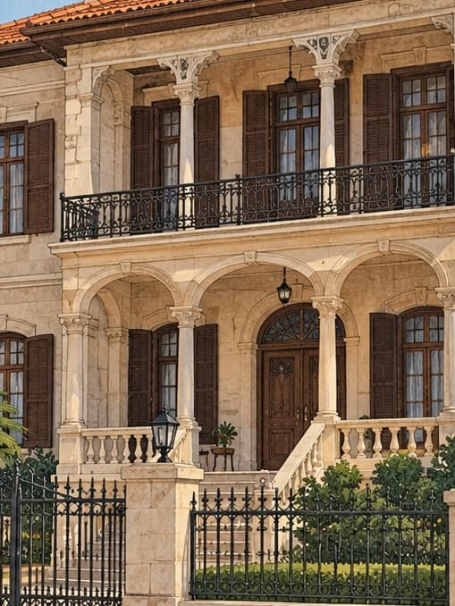 Illustration of Mersin Atatürk House Museum, Mersin