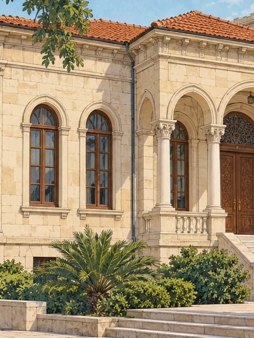 Illustration of Mersin Fine Arts Gallery, Mersin