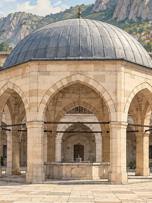 Illustration of Merzifon Taşhan, Amasya