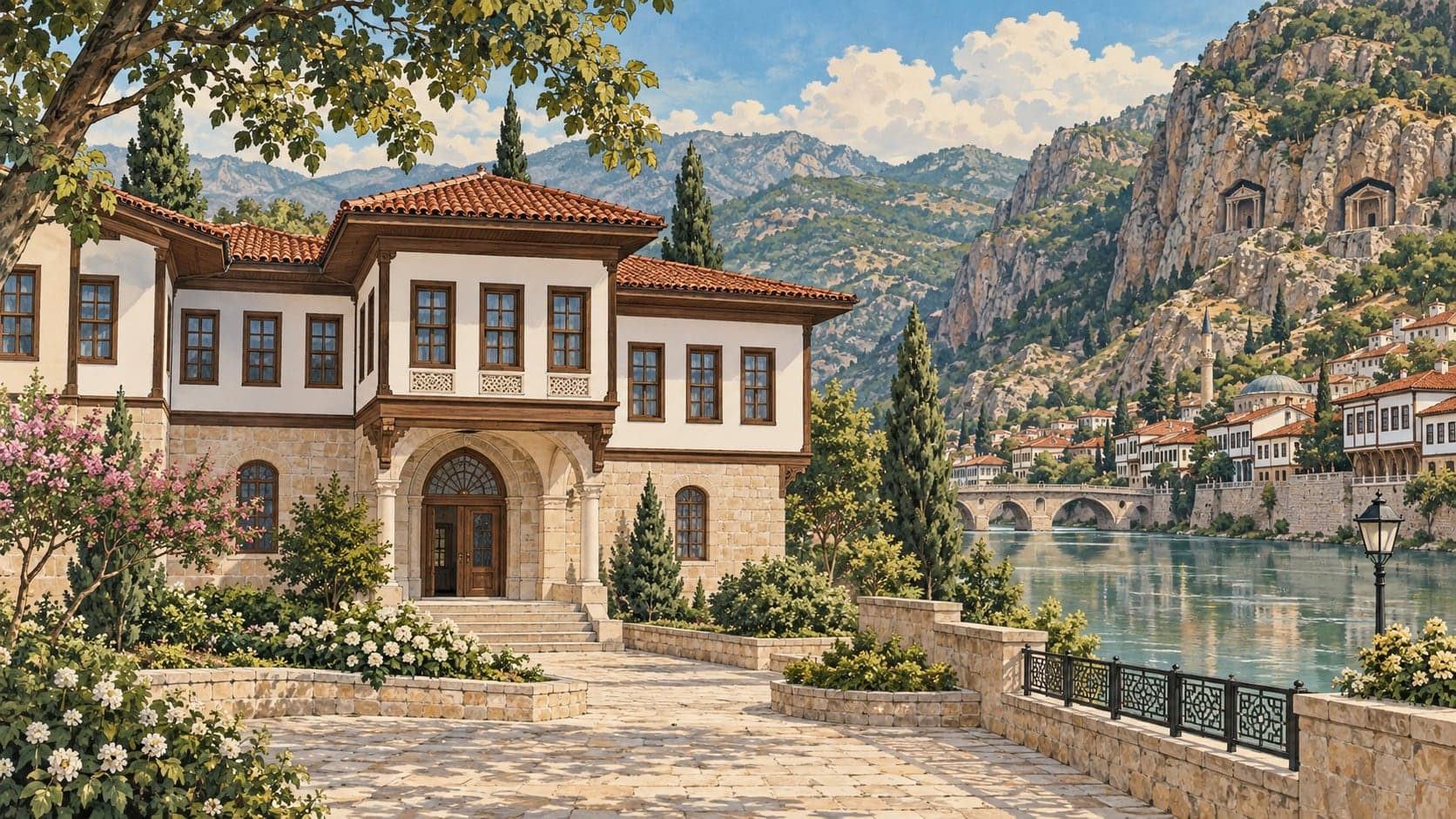 Illustration of Minyatür Amasya Museum, Amasya