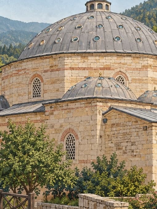 Illustration of Mudurnu Yıldırım Bayezid Bath, Bolu